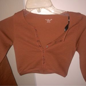 Seamless Thermal Crop Top - Out From Under